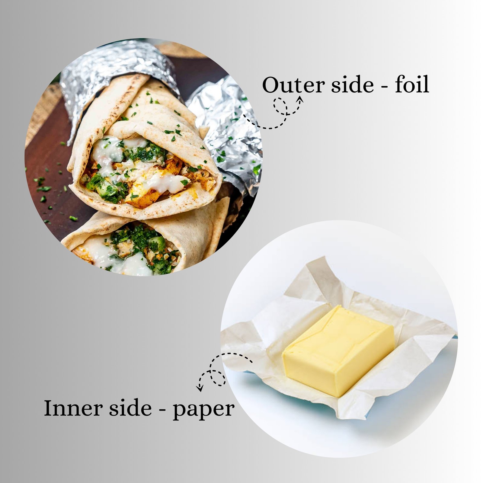 HOME TOUCH Silver Butter Paper - Image 8