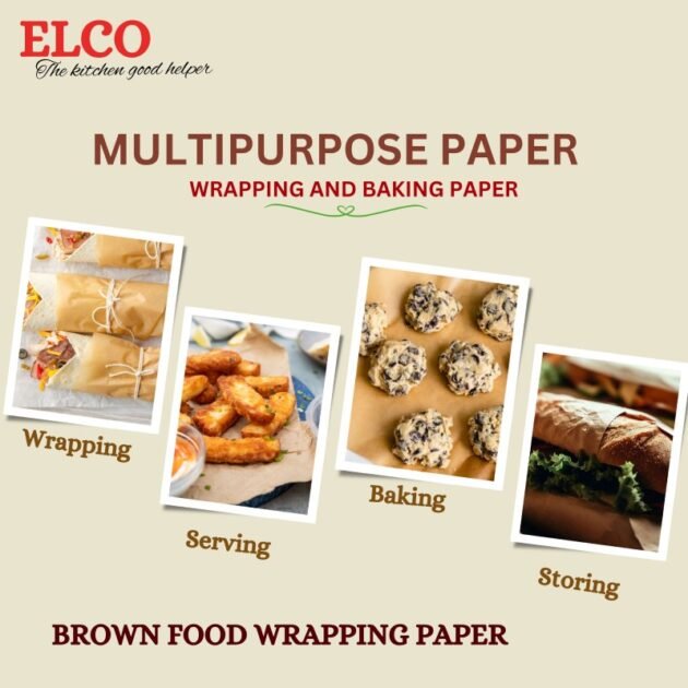 ELCO Brown Food Wrapping & Baking Paper - Image 2