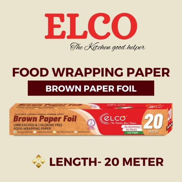 ELCO Brown Food Wrapping & Baking Paper