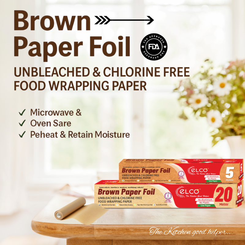ELCO Brown Food Wrapping & Baking Paper-5M - Image 6