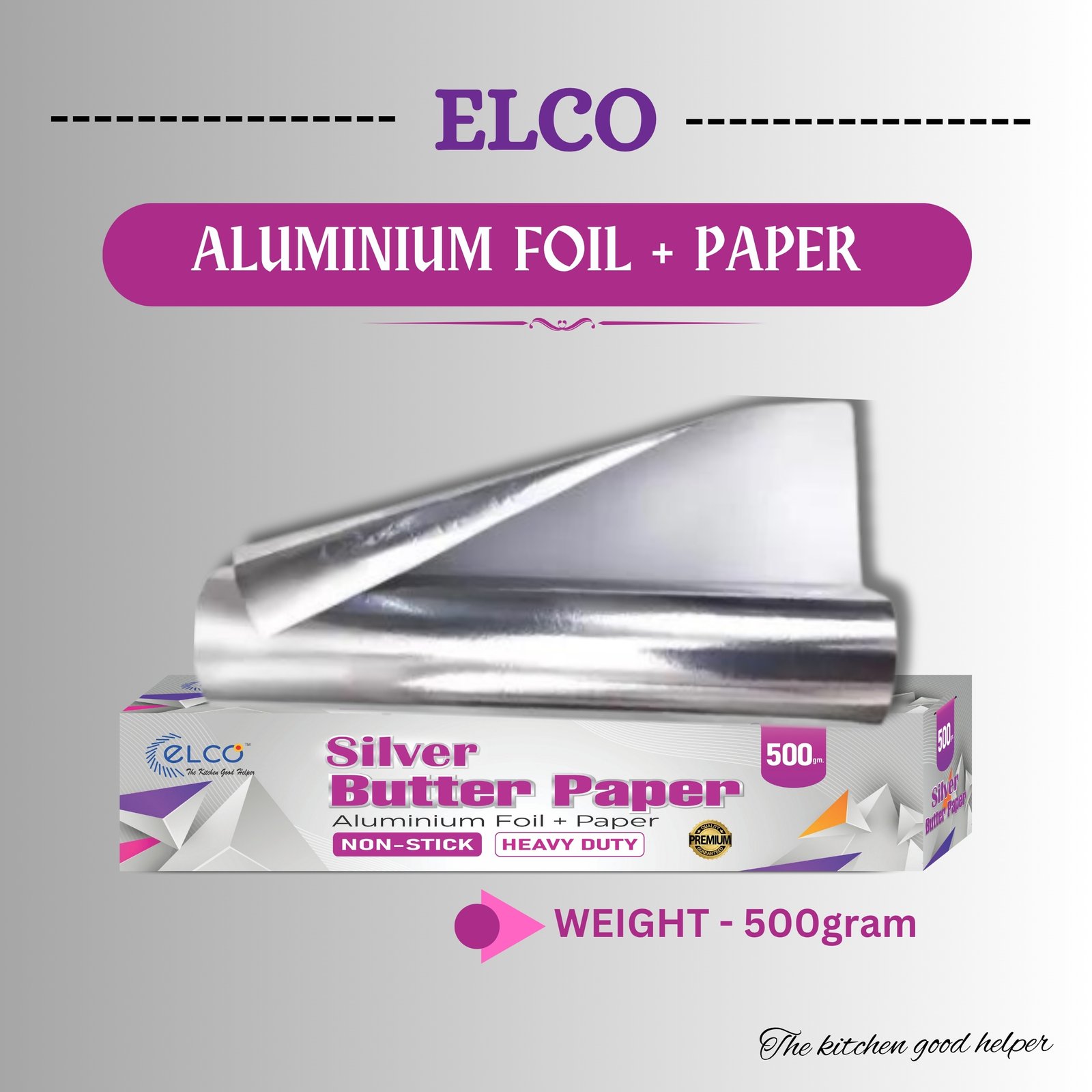 ELCO silver butter paper - Image 2