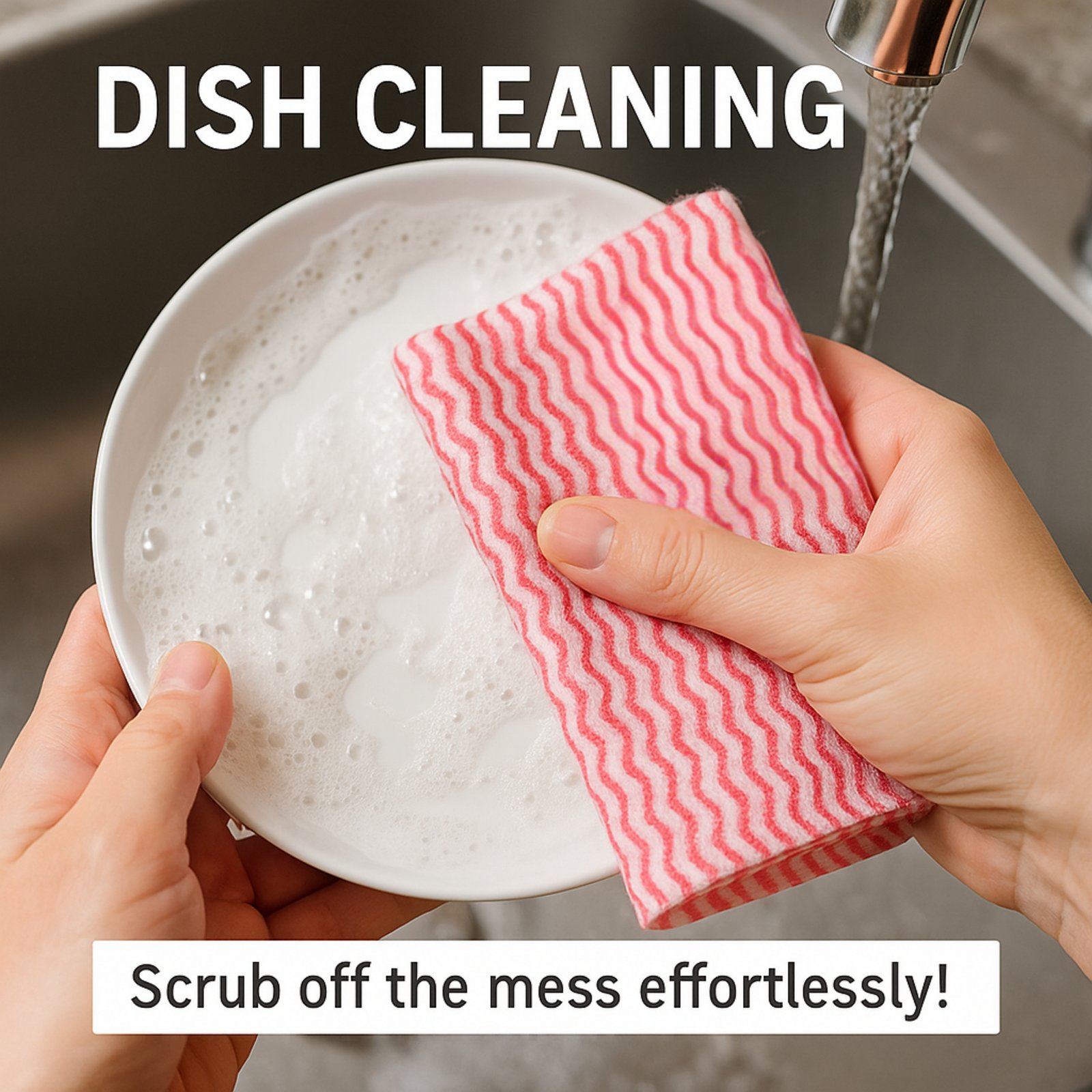 Non-Woven Kitchen Towel Roll - Pack of 2 - Image 7