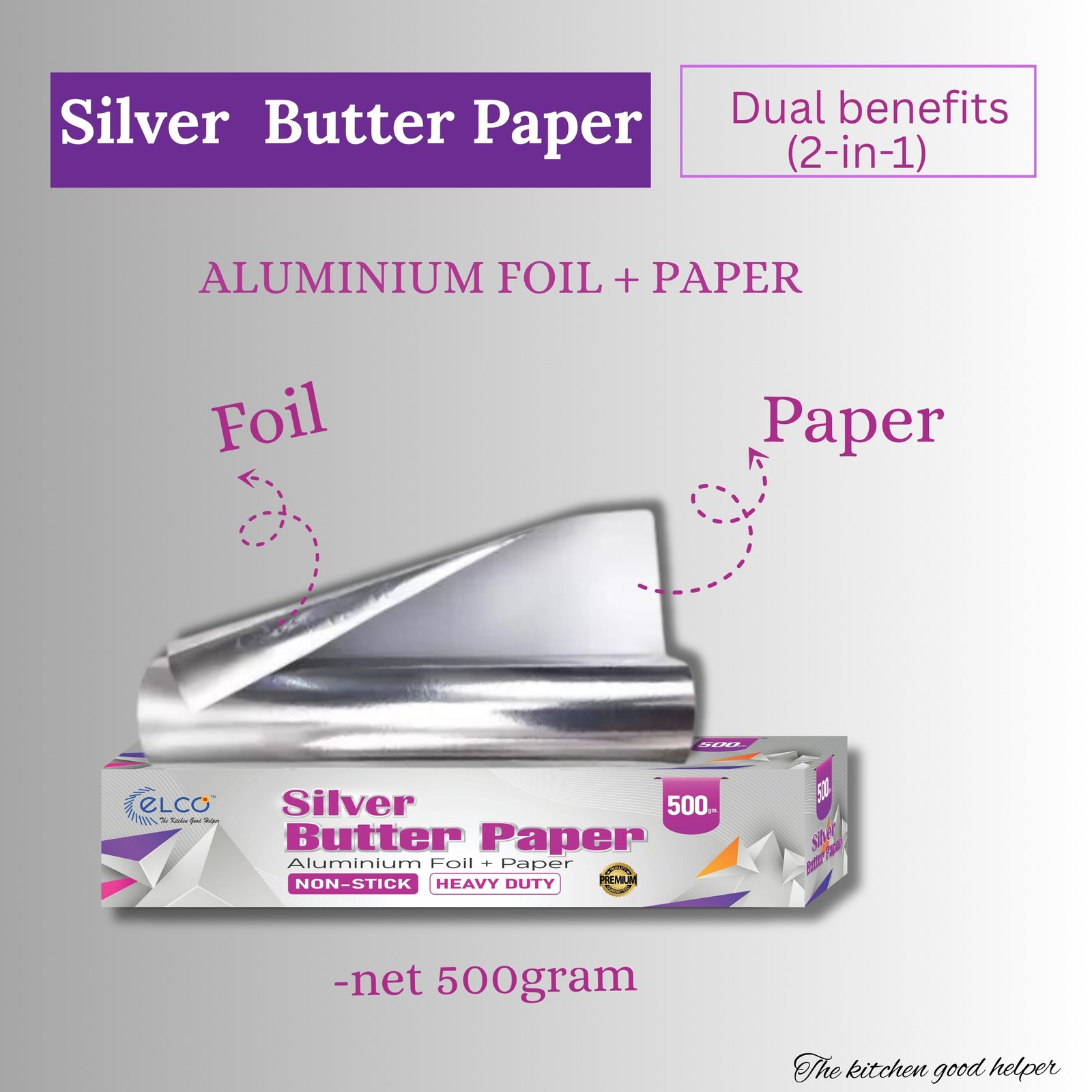 ELCO silver butter paper - Image 7