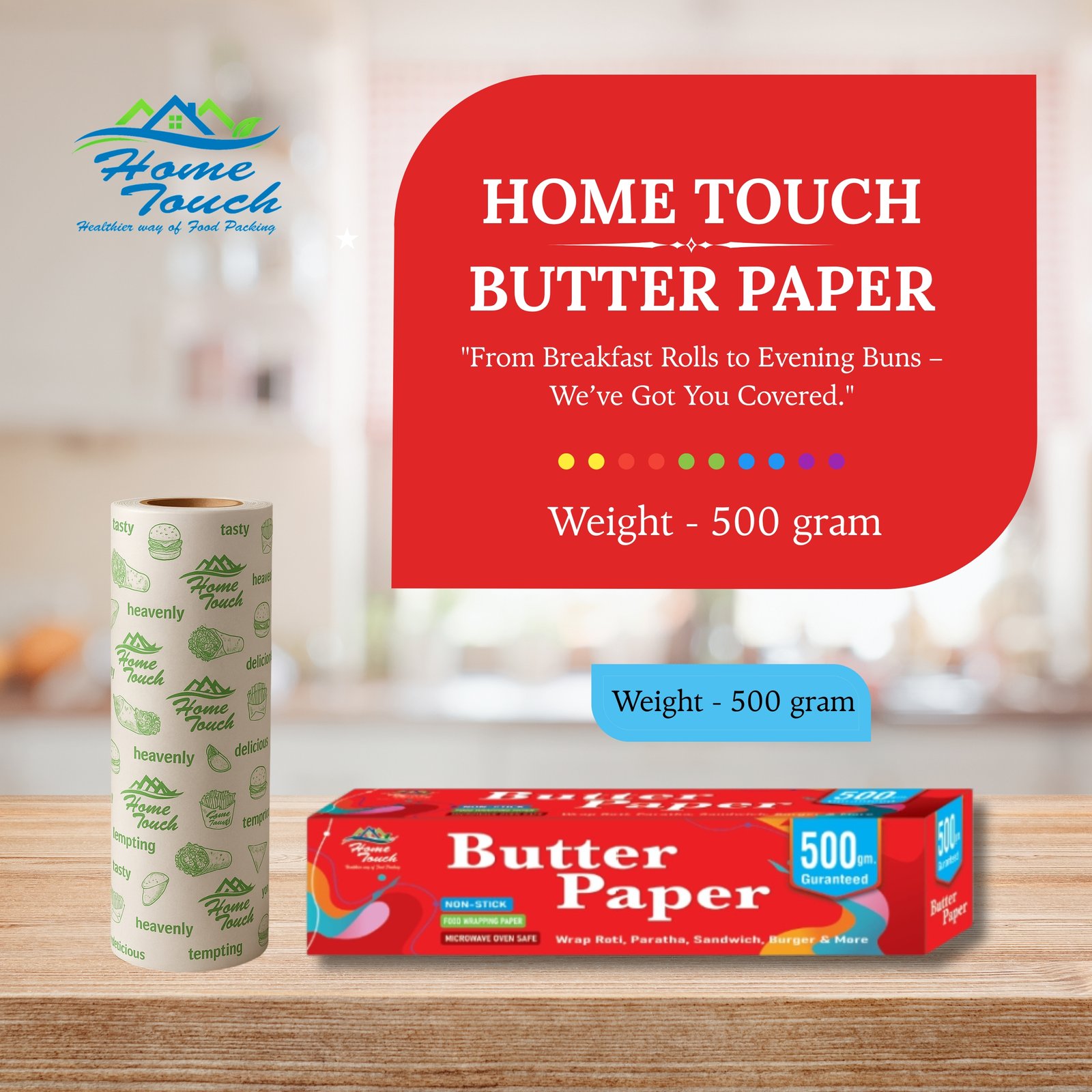 HOME TOUCH Butter Paper-500gram